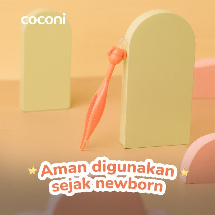 COCONI Ear & Nose Booger Tool | Pembersih Hidung & Telinga Bayi Anak