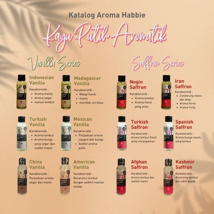 Habbie Vanilla Series - Minyak Kayu Putih 100ml