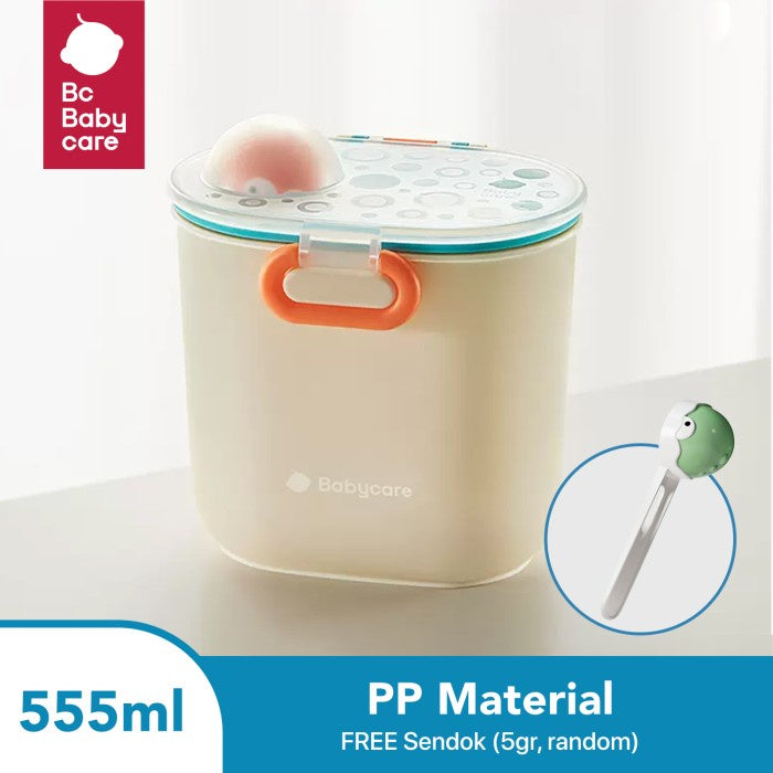 BC BABYCARE TEMPAT SUSU BUBUK BAYI MILK POWDER CONTAINER WITH SPOON