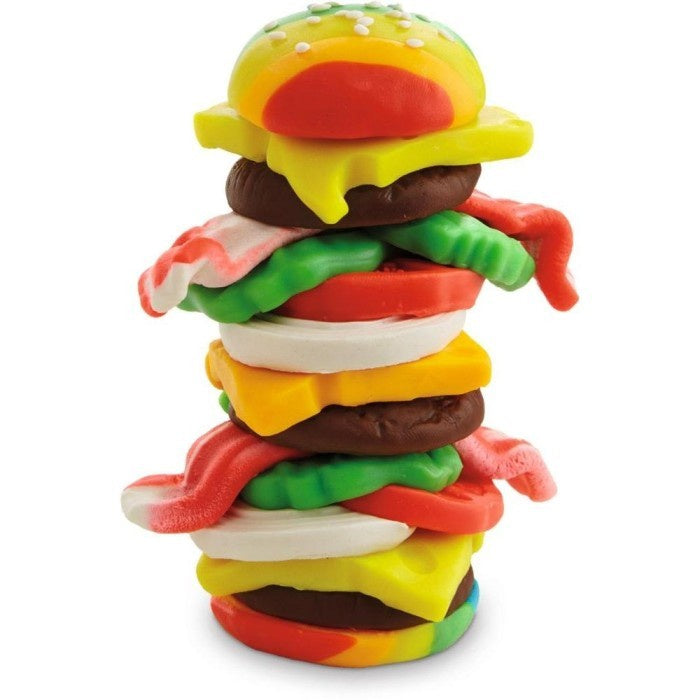 PlayDoh Kitchen Creations Silly Snacks Burger and Fries Set