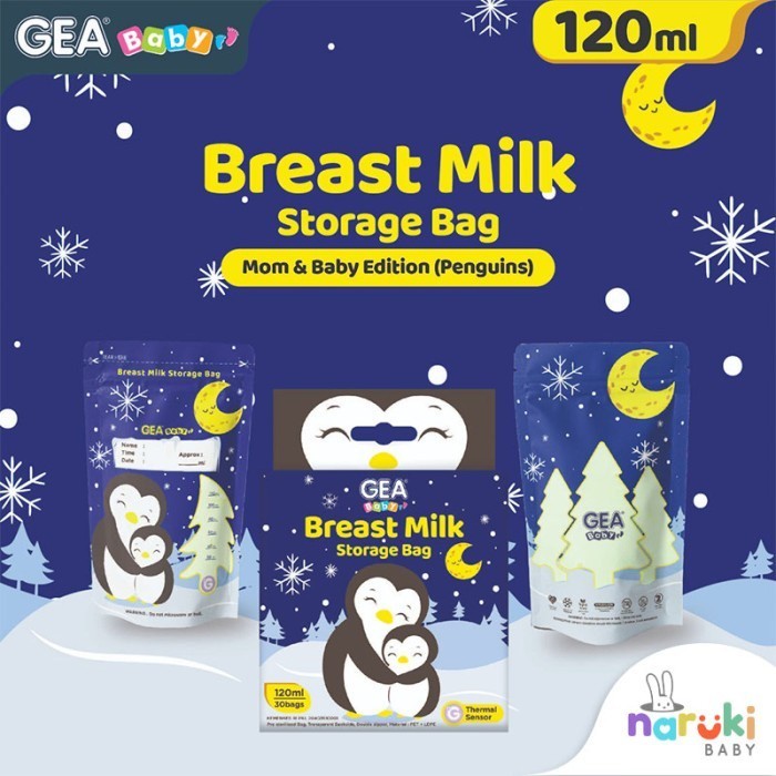 Gea Baby Kantong Asi Breastmilk Storage 120ml isi 30pcs Pouch