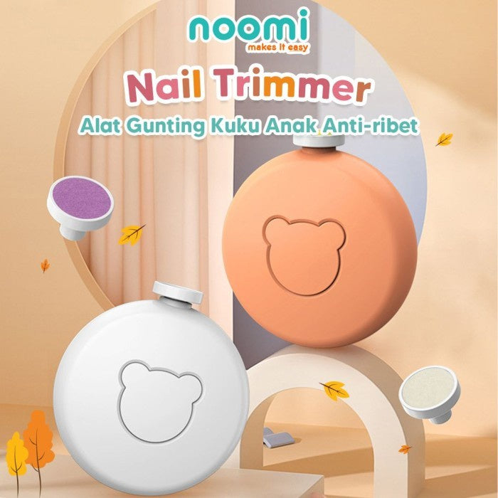 Noomi Nail Trimmer | Gunting Kuku Elektrik Anak Bayi