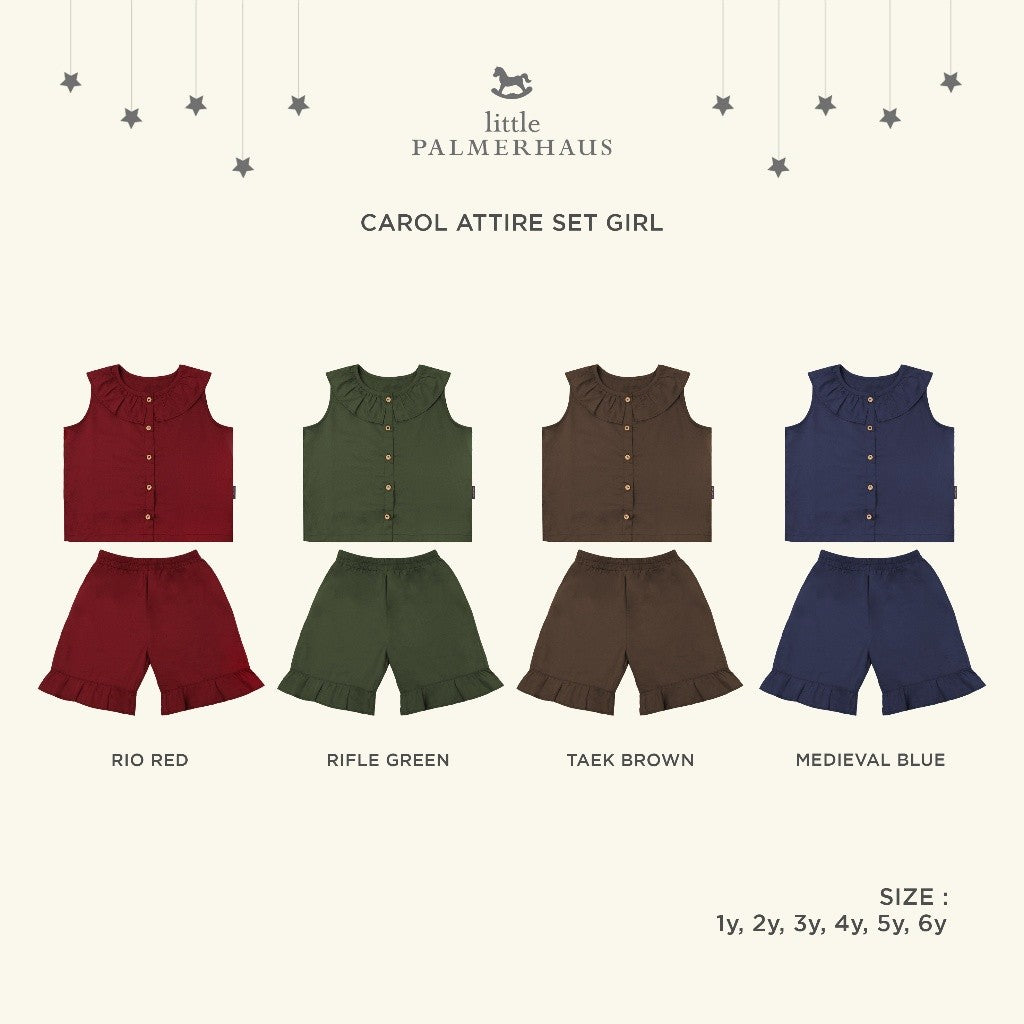 Little Palmerhaus - Carol Attire Set Girl (Setelan Anak Perempuan)