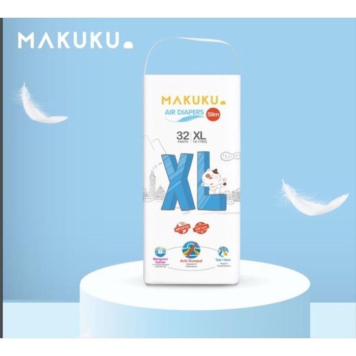 MAKUKU PRO SLIM Diaper Tape NB28-S38-M36 / Pants M32-L34-XL32-XXL28