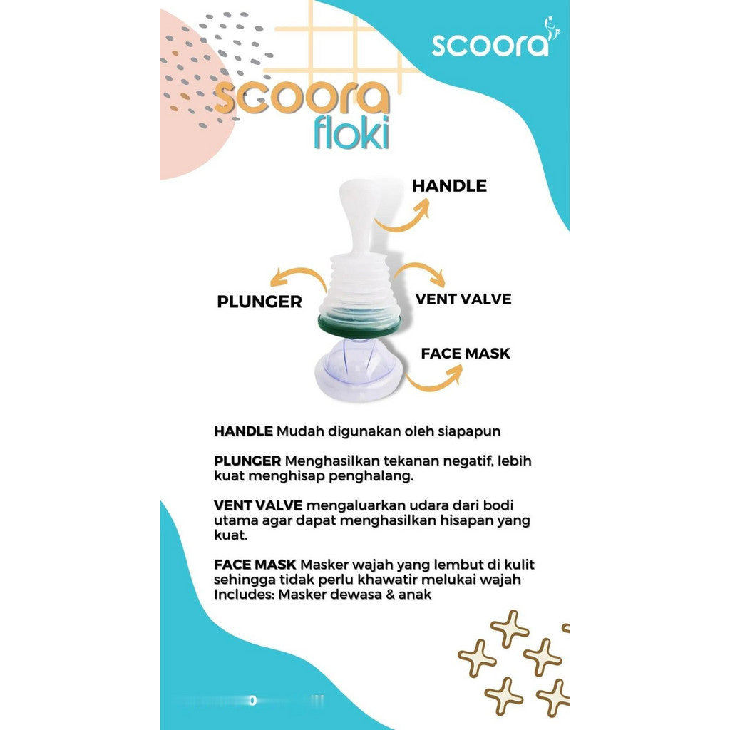 SCOORA Floki Alat Anti Sedak Untuk Anak Dan Dewasa