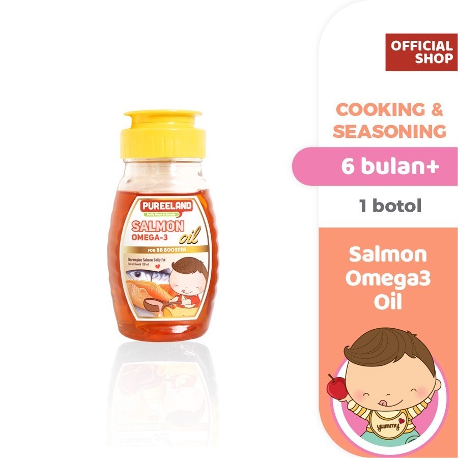 Pureeland Fat MPASI Oil BB Booster / Lemak MPASI Bayi / Mendukung Berat Badan Bayi/ Bumbu MPASI / Bahan MPASI