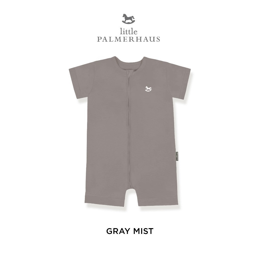 Little Palmerhaus - Baby Zippy Playsuit 9.0 (Jumper Bayi Lengan Pendek)