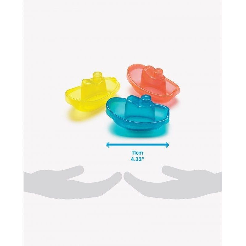 Playgro Baby Bright Baby Boats - Mainan Mandi Anak