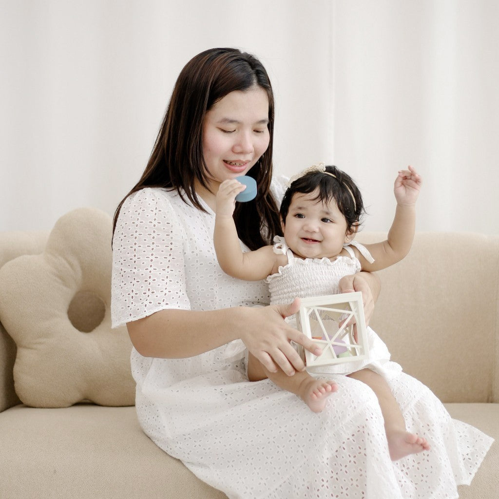 Learning Time Shape Container Turning 1 Series - Mainan Belajar Bentuk & Kognitif Bayi Usia 9-18 Bulan