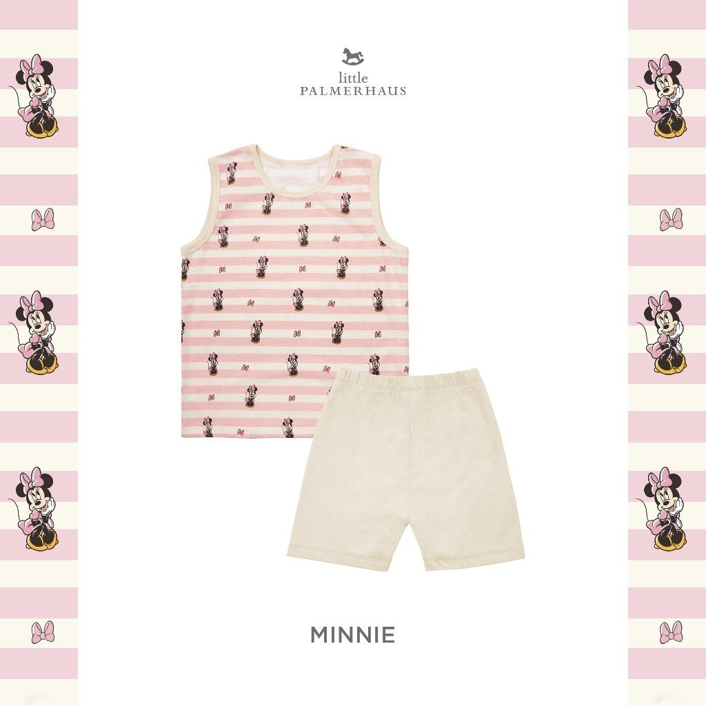 Little Palmerhaus - Mickey and Friends Sleeveless Set (Setelan Baju Anak Lengan Buntung)