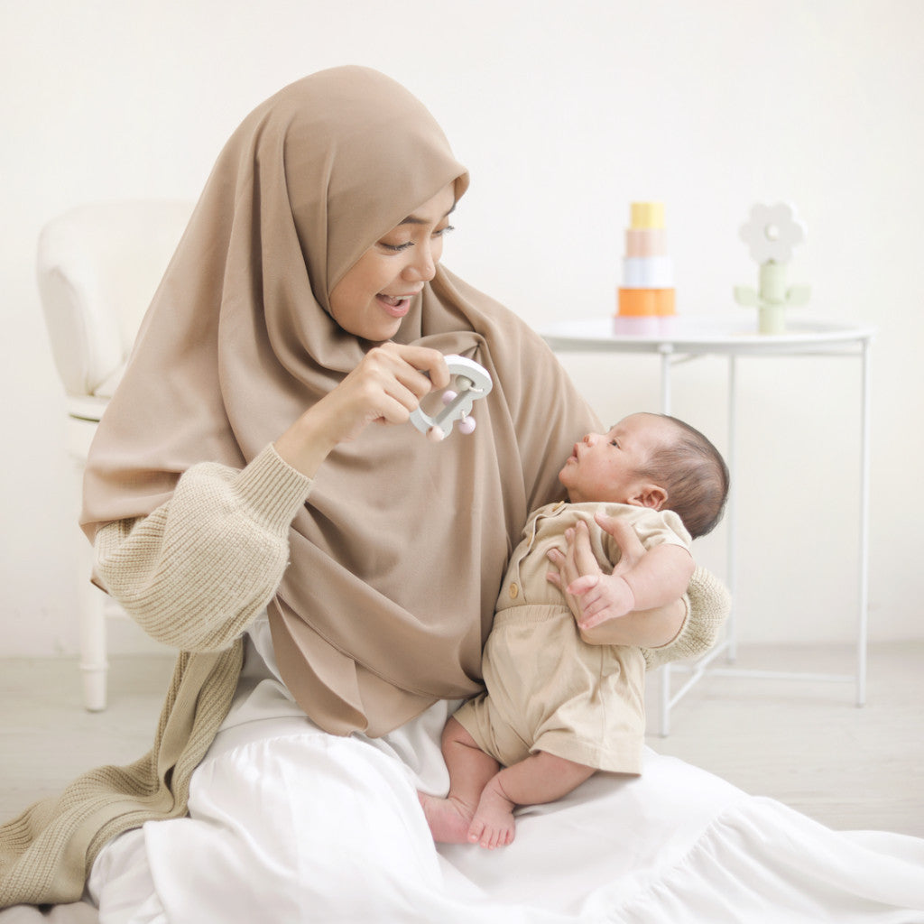Learning Time It’s A Rattle - Mainan Bunyi - Bunyian Bayi Baru Lahir / Newborn Stimulasi Sensorik dan Motorik Usia 0-6 Bulan