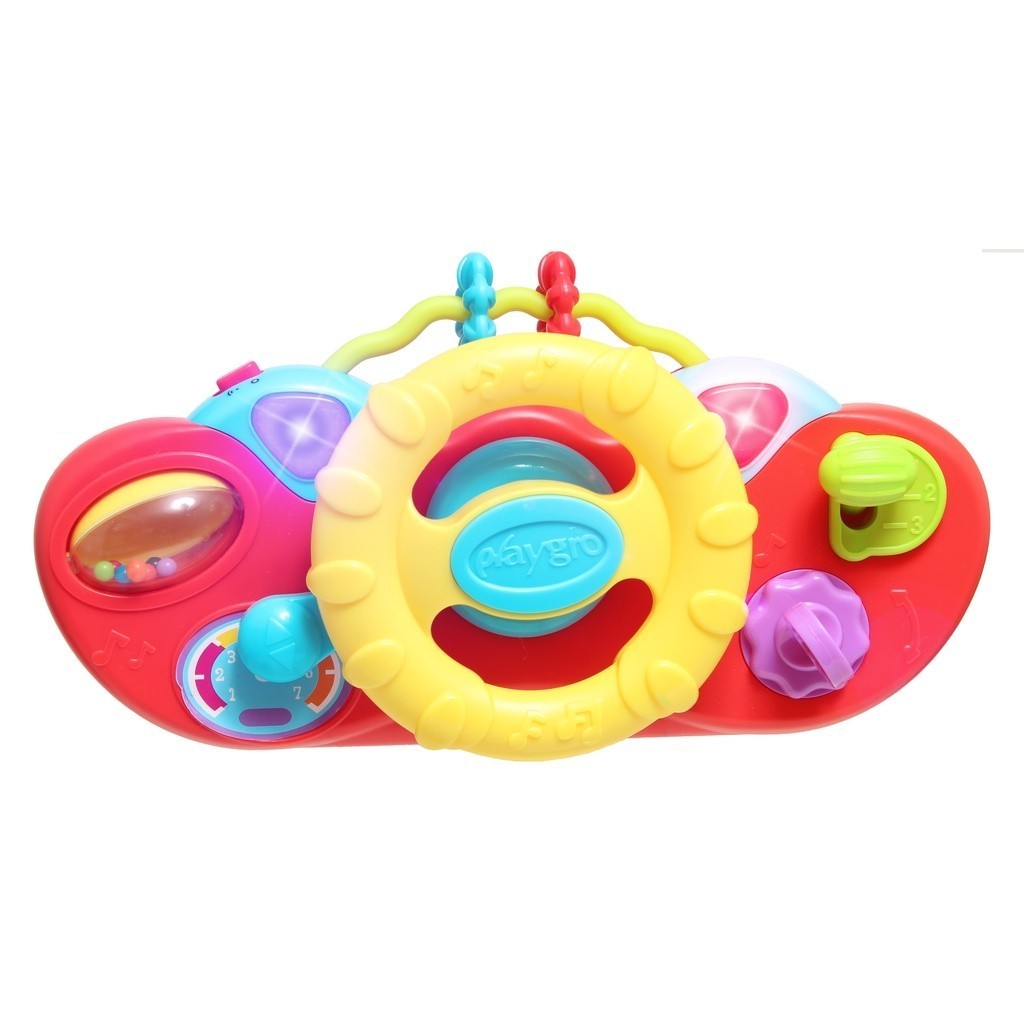 Playgro Music Drive and Go - Stir Mainan Anak Mobil Stroller Suara Sound