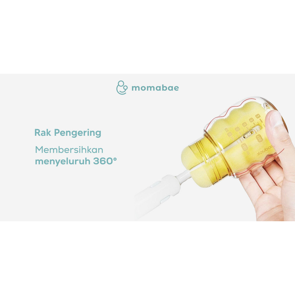 MOMABAE – Rak Pengering Botol Susu Bayi / Rak Botol Susu Bayi / Rak Dot Botol Susu Drying Rack Travel on the Go