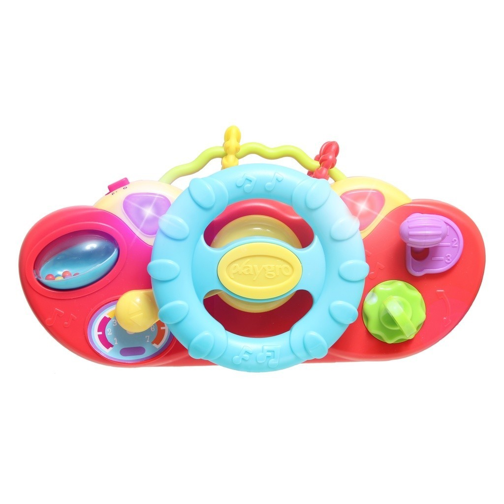 Playgro Music Drive and Go - Stir Mainan Anak Mobil Stroller Suara Sound