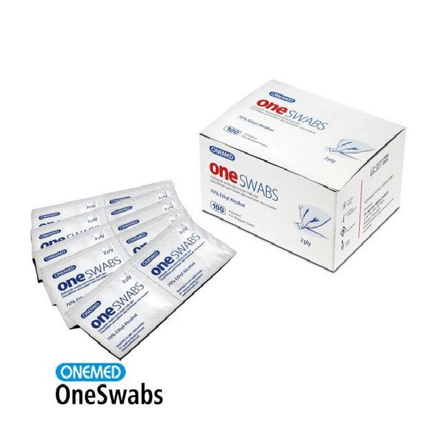 Onemed Oneswab Tisu Alkohol 1 Box isi 100