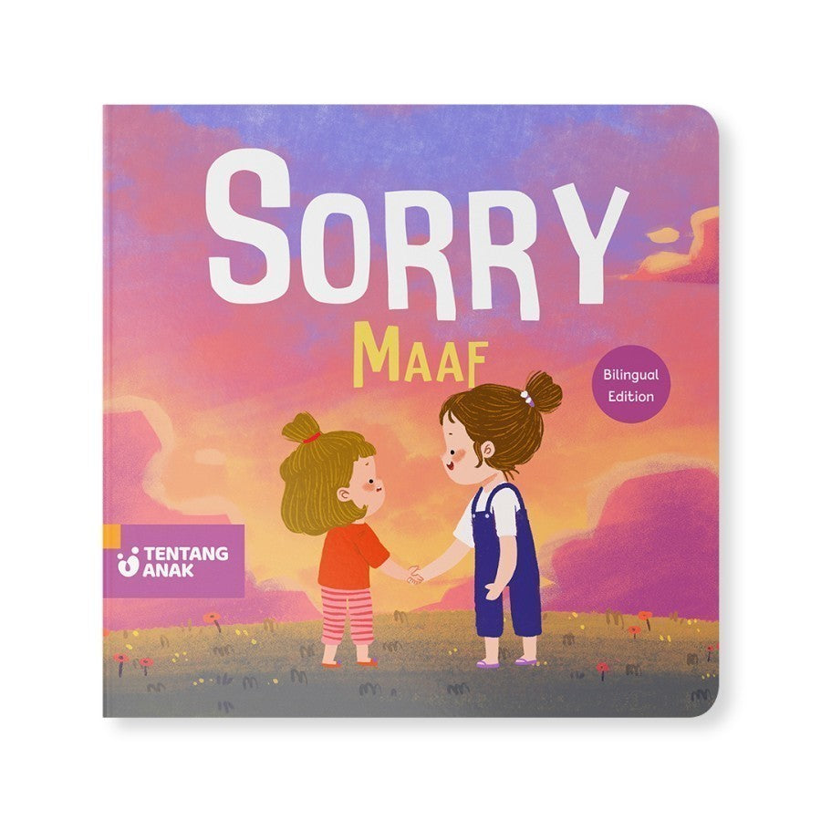 Tentang Anak Board Book - Buku Cerita Anak Bergambar Bilingual Sikap Belajar