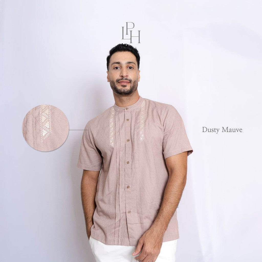 Little Palmerhaus - Baju Lebaran 2025 - Raka Dad Koko Shirt (Baju Koko Pria Dewasa)
