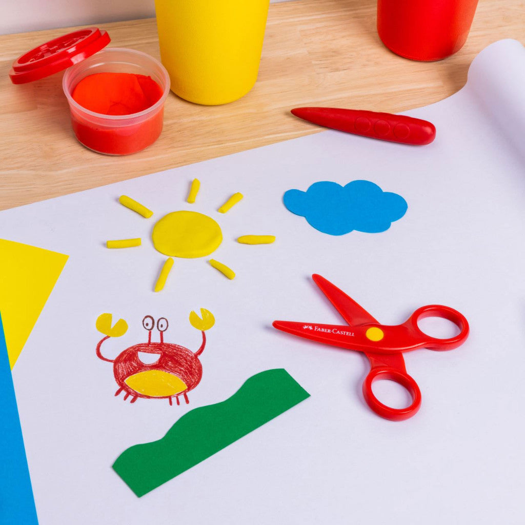 Little Creatives / Gunting Faber Castell Anak TK / Play Safe Scissors