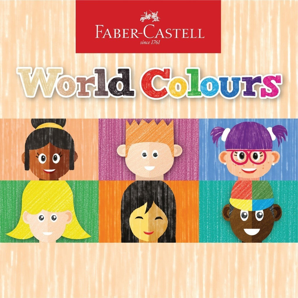 Faber-Castell Connector Pen Special Edition Skin Tone 10s Spidol Anak