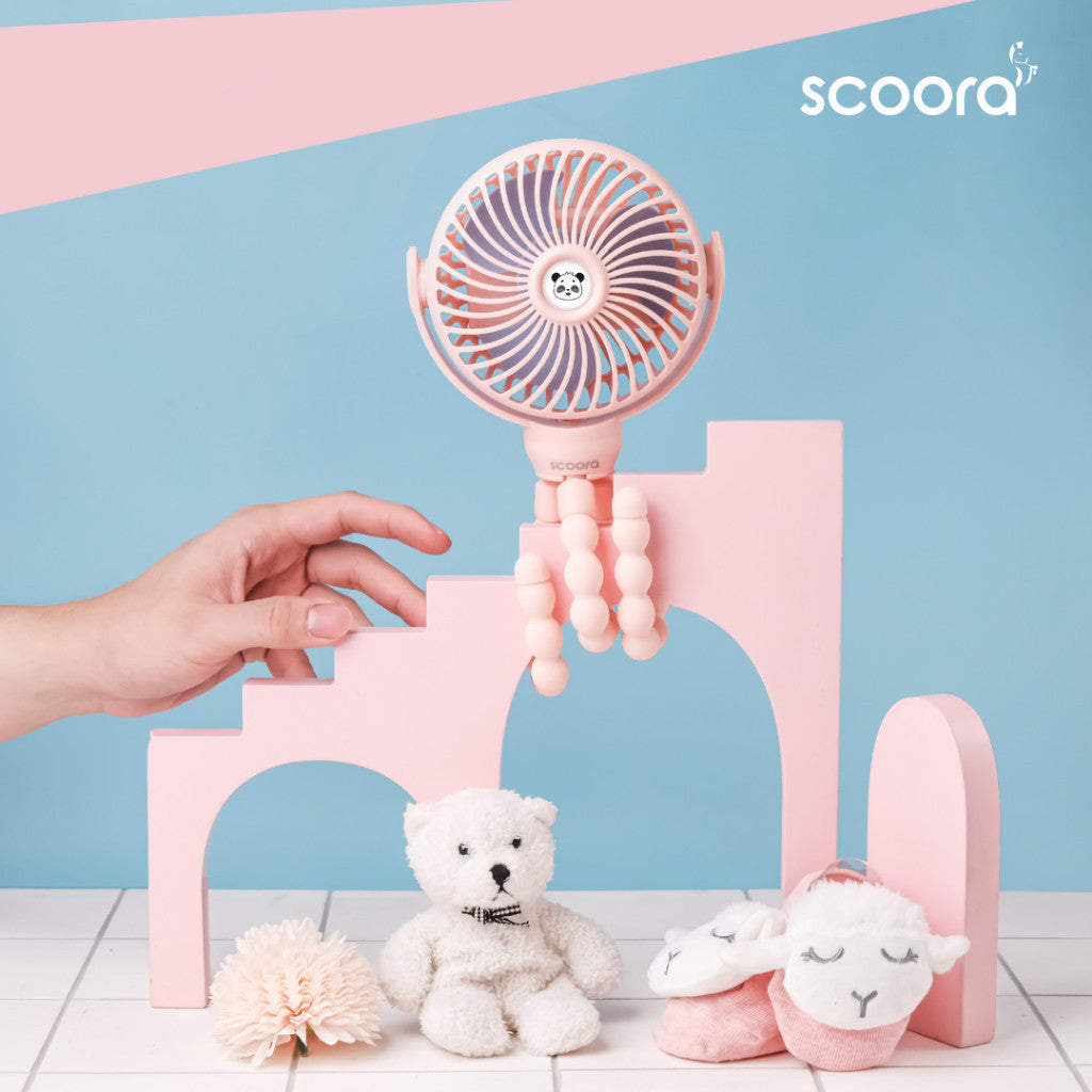 SCOORA Nero Kipas Angin Stroller Portable Fan