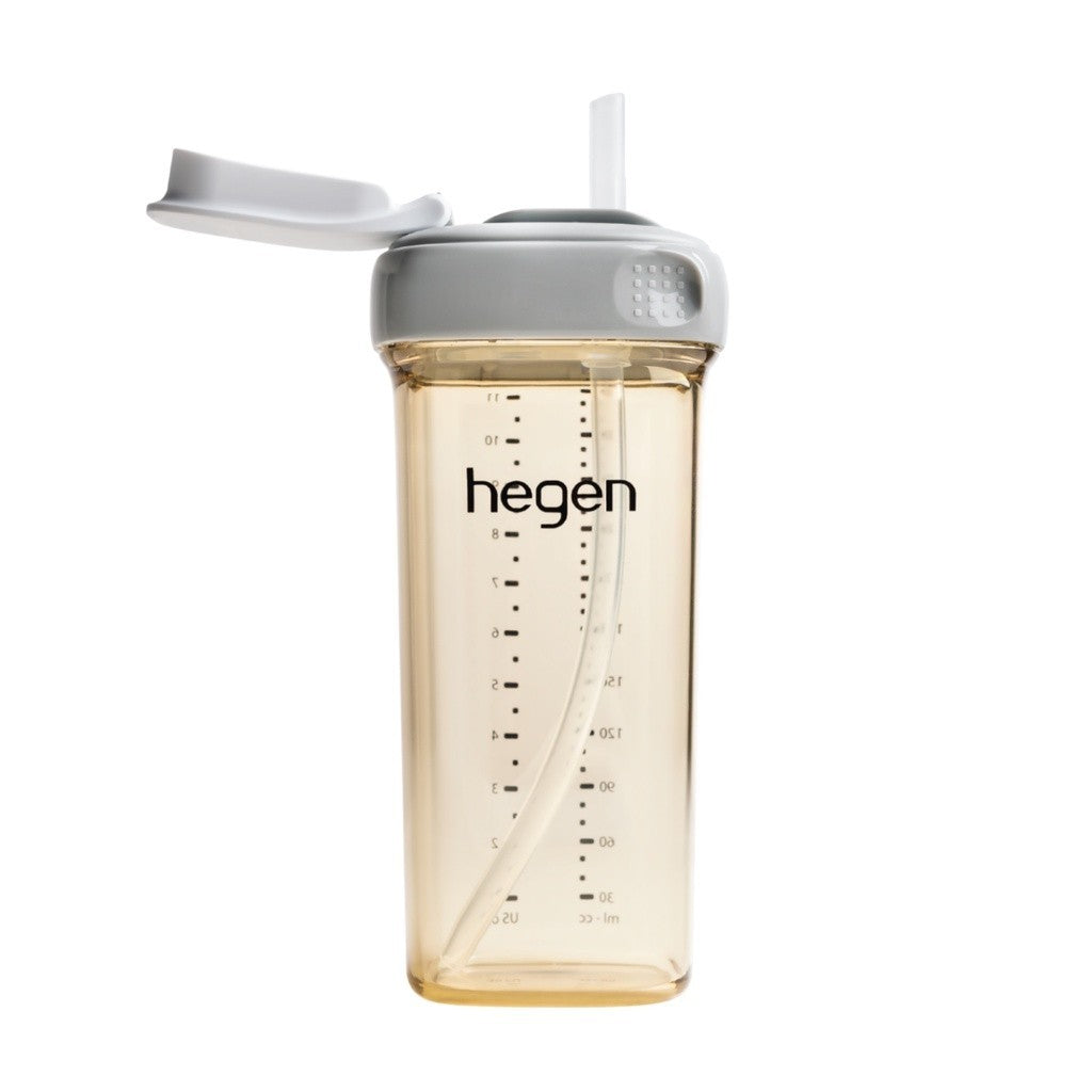 Hegen PCTO™ 330ml/11oz Straw Cup PPSU (Blue/Pink/Grey)