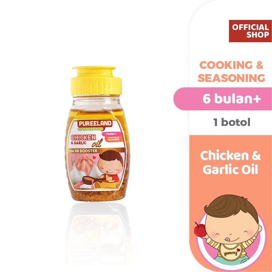 Pureeland Fat MPASI Oil BB Booster / Lemak MPASI Bayi / Mendukung Berat Badan Bayi/ Bumbu MPASI / Bahan MPASI