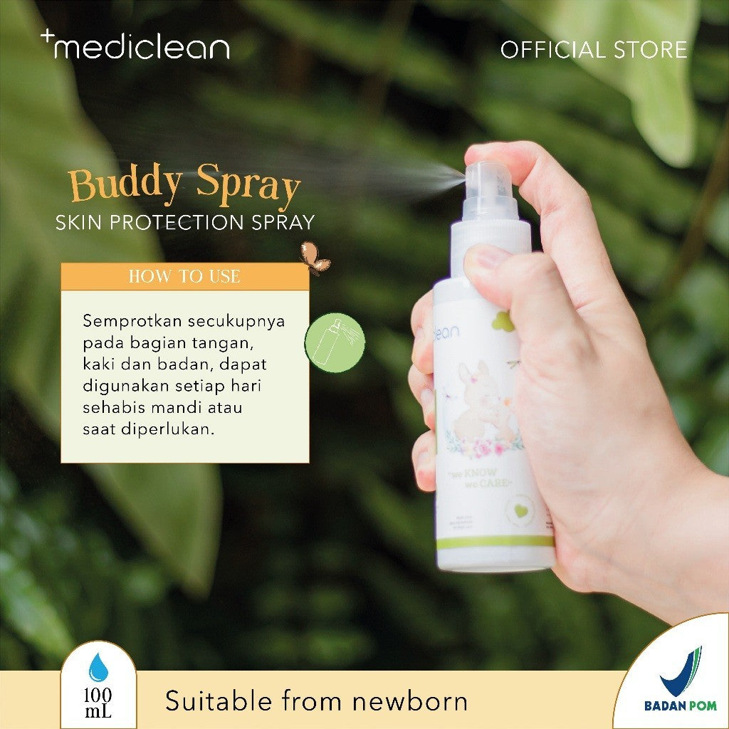 Mediclean Buddy Spray - Spray Anti Nyamuk Anak Dewasa