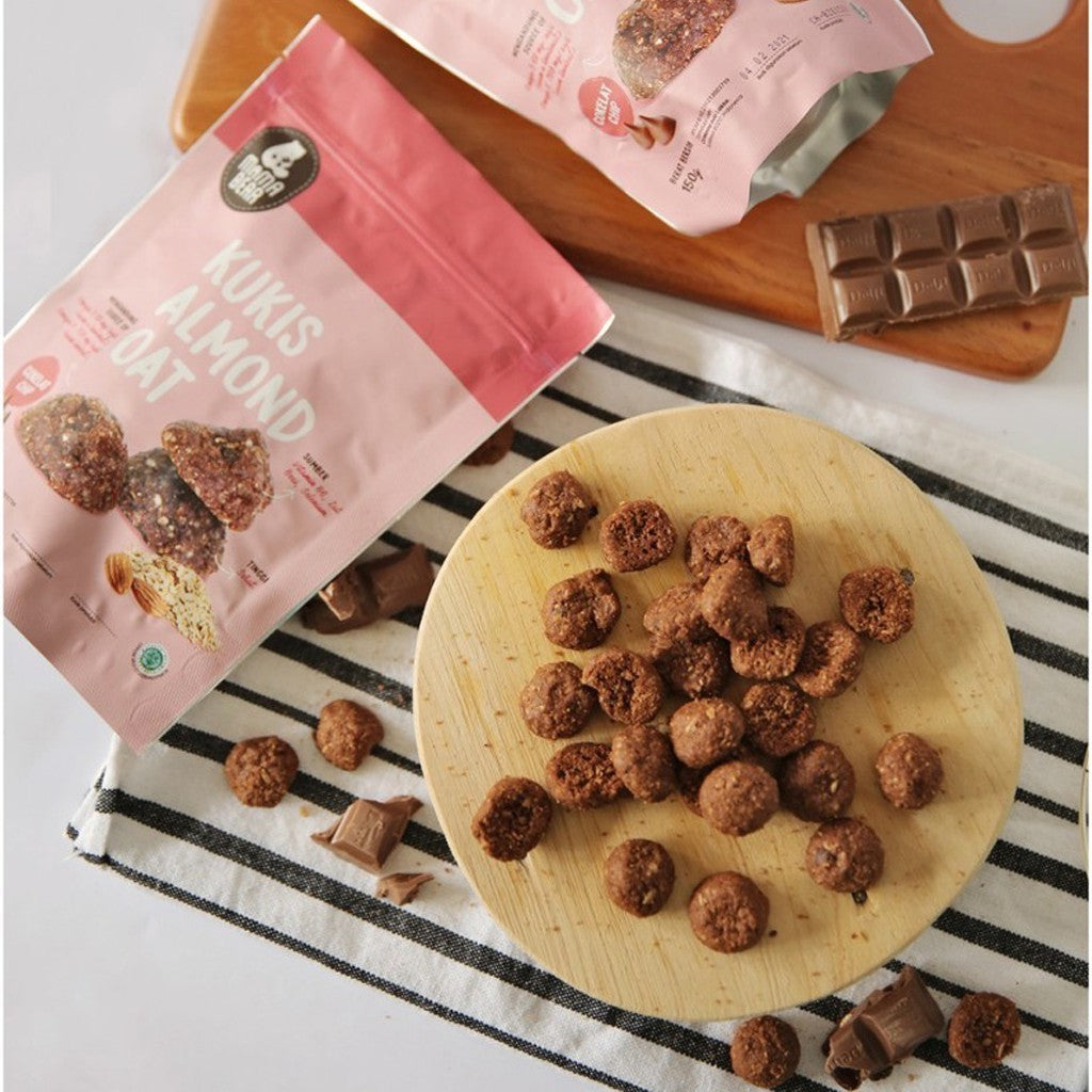 Mama Bear Kukis Almond Oat 150gr Pelancar Asi Cemilan