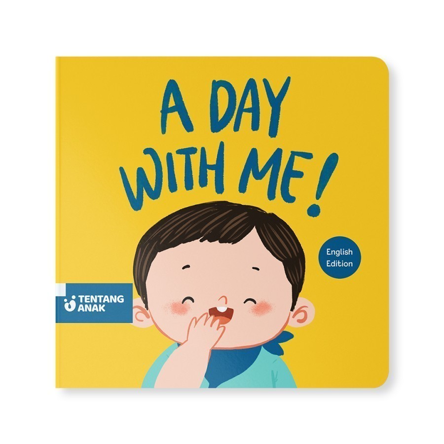 Tentang Anak Board Book - Buku Cerita Anak Bergambar Bilingual Sikap Belajar