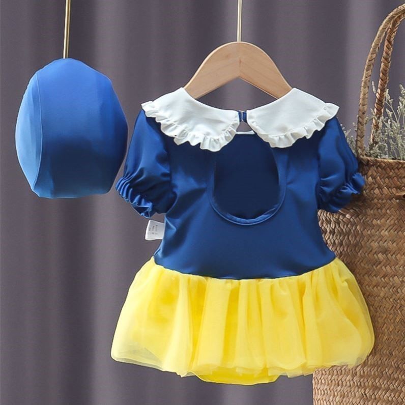 Baju Celana Renang Anak Hello Sun Swim Wear Princess Snow