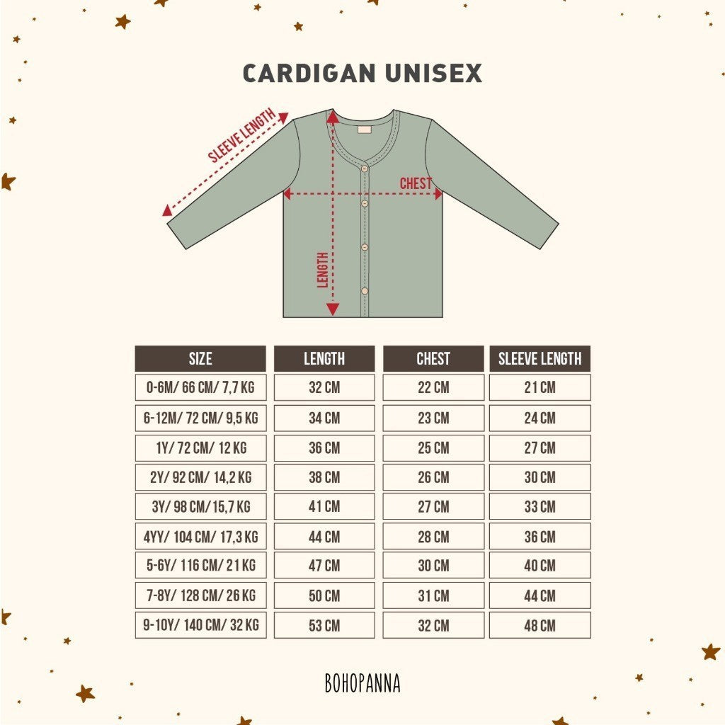 BOHOPANNA - CARDIGAN - Outer Anak 2