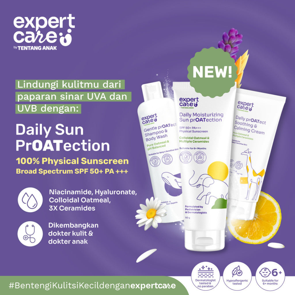 Expert Care Physical Sunscreen SPF 50+ PA+++ | Sunscreen Anak & Bayi Sun Lotion