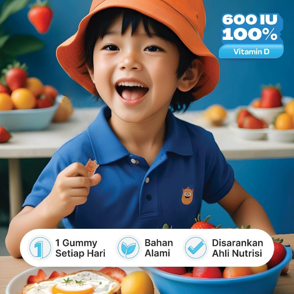 Youvit Curcuma & Vitamin Anak 7 Hari dengan Curcuma, Zink, dan Madu | Meningkatkan Nafsu Makan Anak