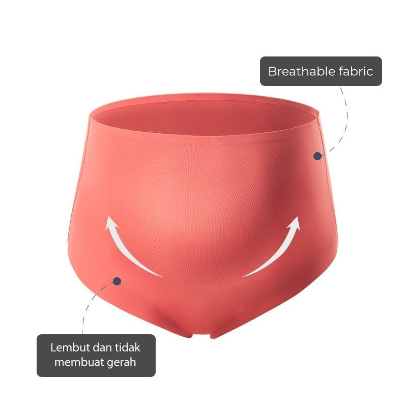 Celana Dalam Ibu Hamil Lembut & Nyaman | MOOIMOM Air High Waist Maternity Brief