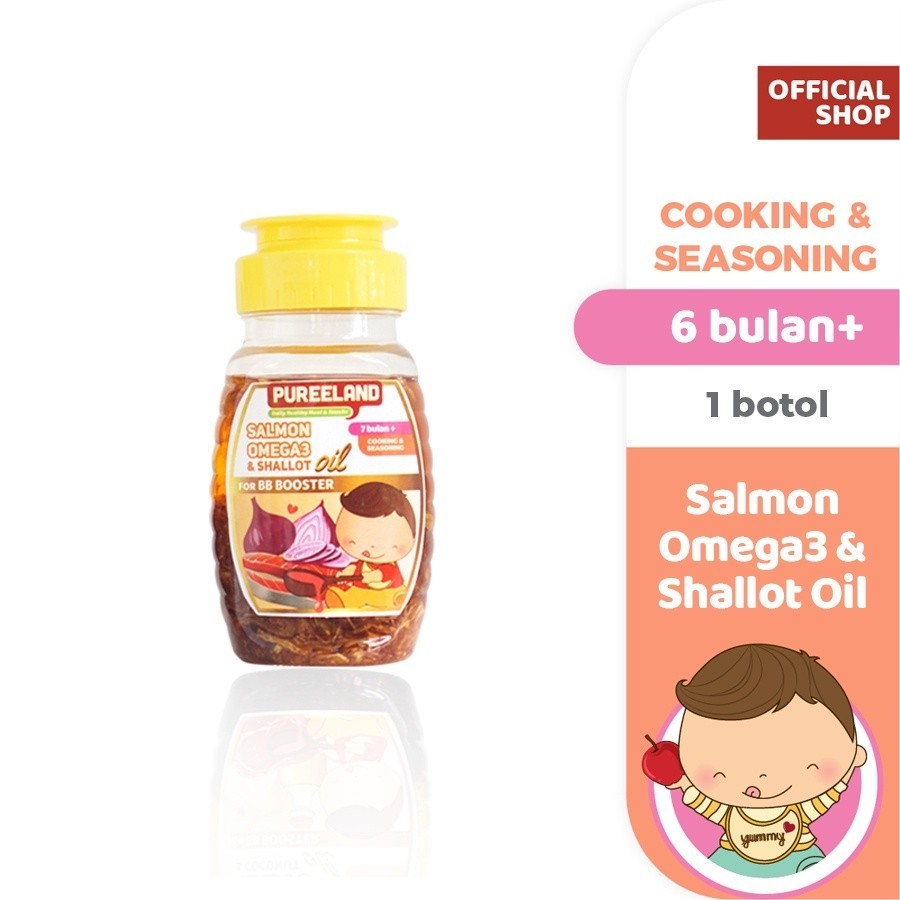 Pureeland Fat MPASI Oil BB Booster / Lemak MPASI Bayi / Mendukung Berat Badan Bayi/ Bumbu MPASI / Bahan MPASI