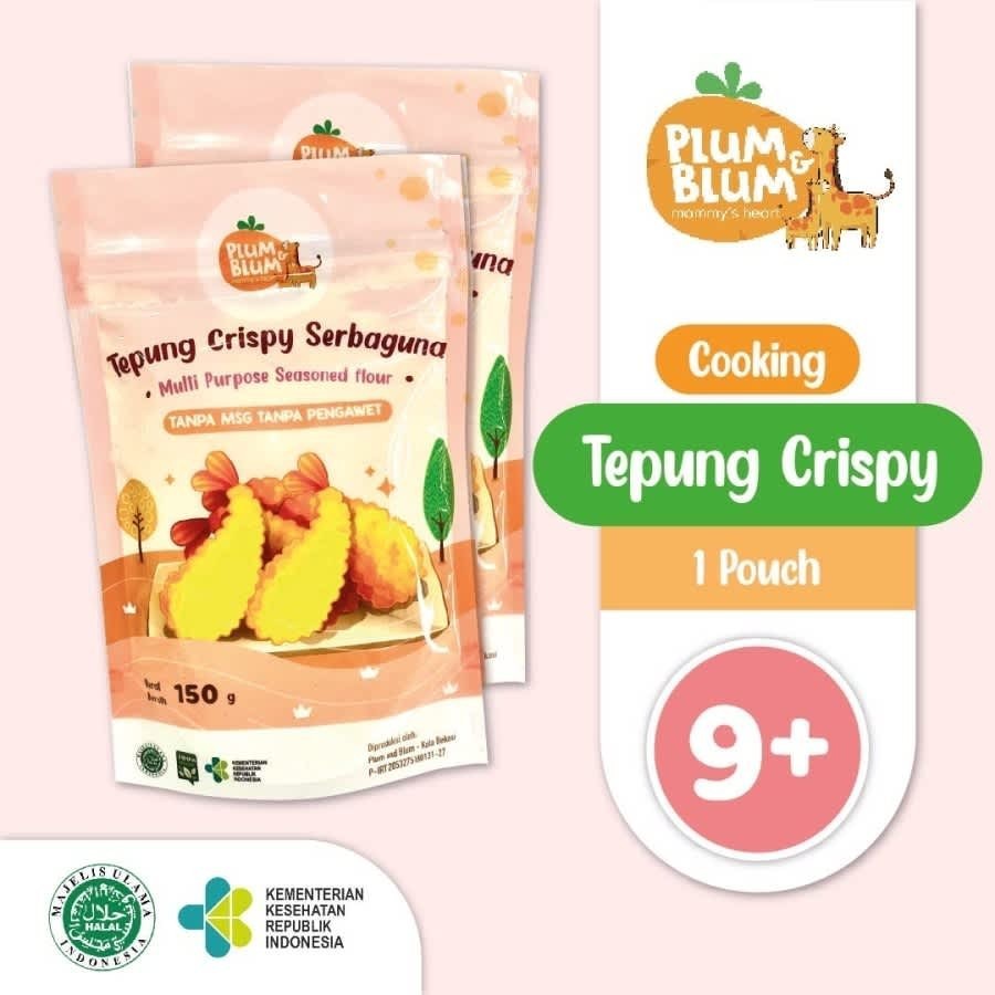 Plum & Blum - Tepung Crispy Serbaguna / Tepung Bumbu Serbaguna -150 gr