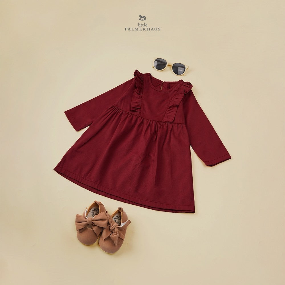 Little Palmerhaus - Grace Ruffle Dress (Dress Bayi Perempuan)