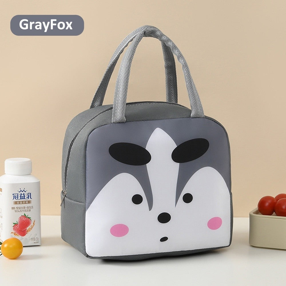 Kyopta Tas bekal makanan Lunch bag serbaguna Cooler makanan Tas lunch box karakter import