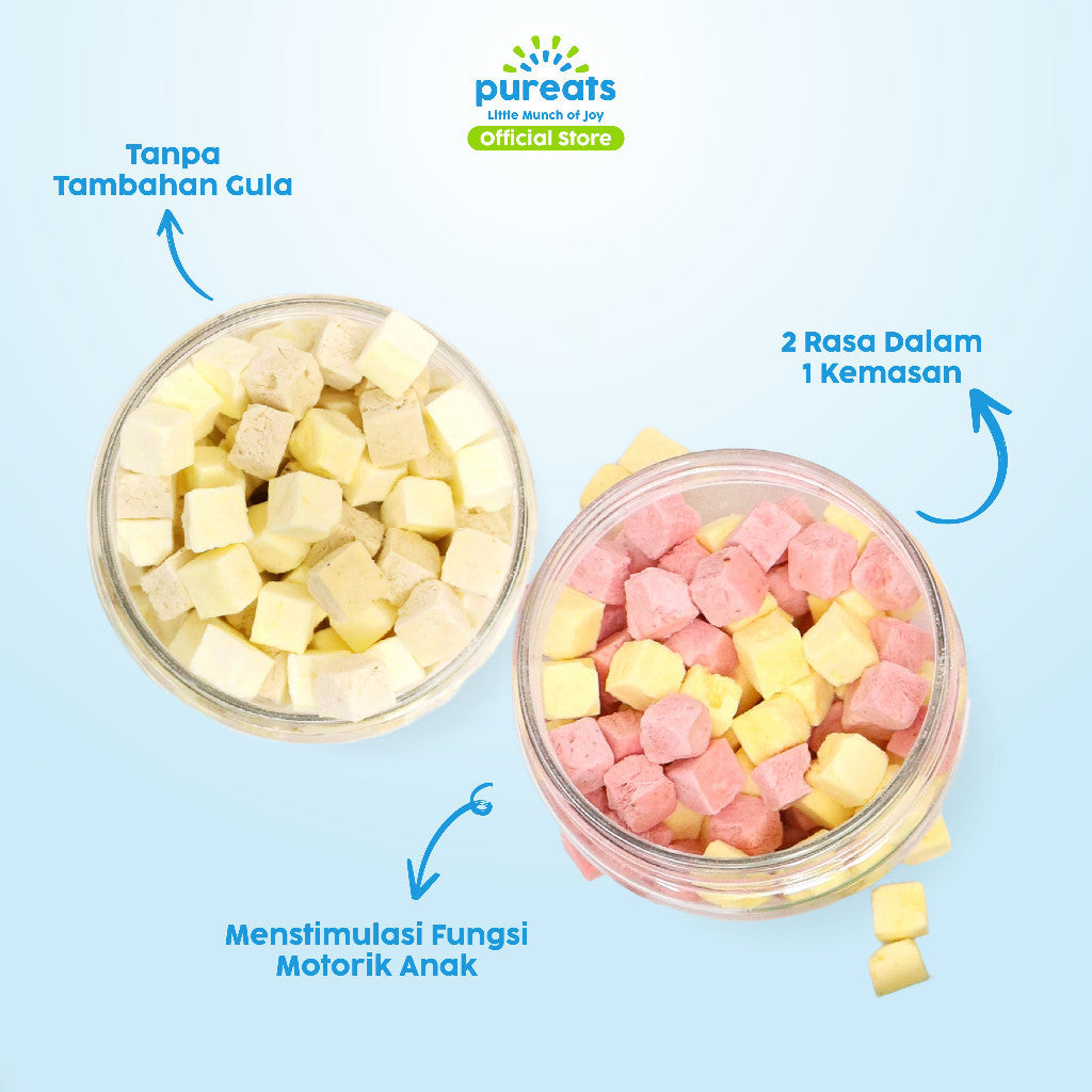 Pureats Smoothie Melts - Snack Yogurt Buah Camilan Bayi