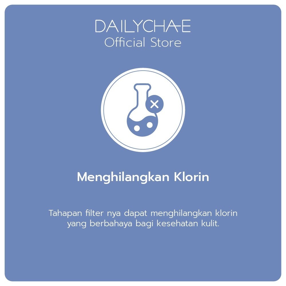 Daily Cha-E Vitamin Filter Vitapresso - Penyaring Air & Aromaterapi untuk Shower Kamar Mandi