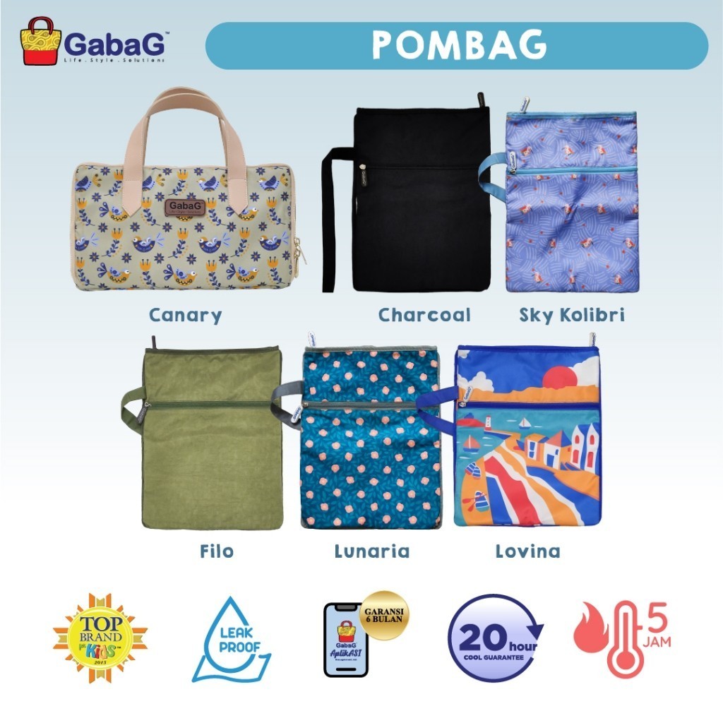 Gabag - Pombag - Bag Penyimpanan Sparepart Breastpump