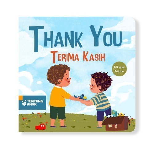 Tentang Anak Board Book - Buku Cerita Anak Bergambar Bilingual Sikap Belajar