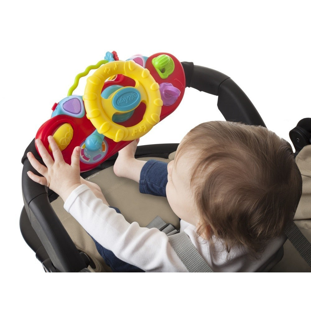 Playgro Music Drive and Go - Stir Mainan Anak Mobil Stroller Suara Sound