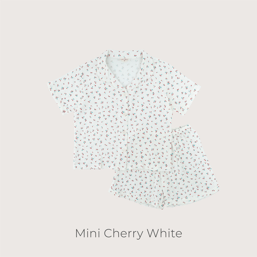 Harlow Kids - NEW Cloud Pajamas for Twenager/ Pajamas Remaja Tweenager/ Pajamas Double Cotton Gauze/Pajamas Anak Perempuan Remaja Tweenager/ Baju Tidur anak Perempuan Remaja Tweenager/ Baju tidur Anak Remaja Tweenager korea