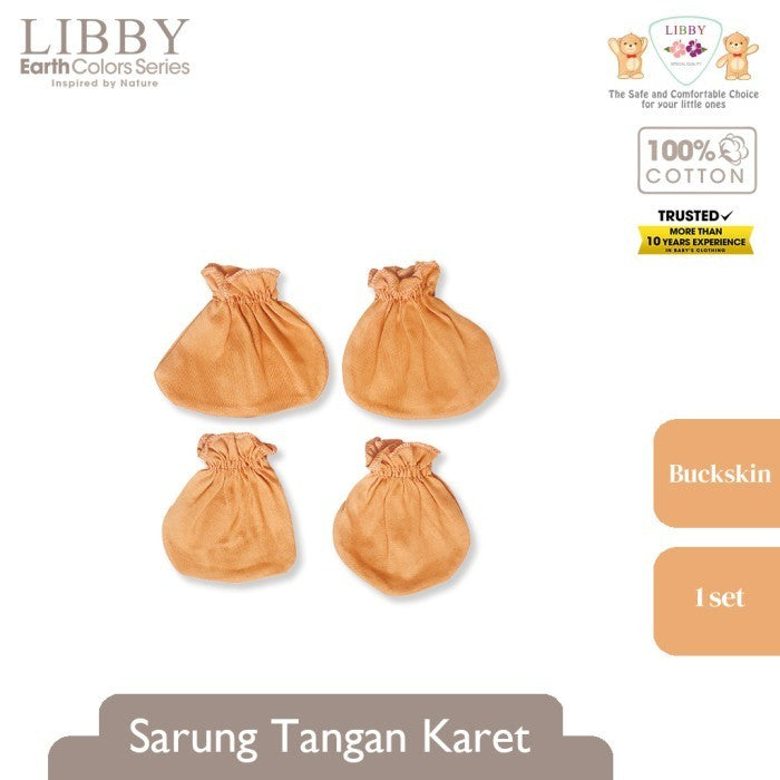 LIBBY Sarung Tangan & Kaki Karet Libby Earth Comfy Set 3 (1pcs/set)