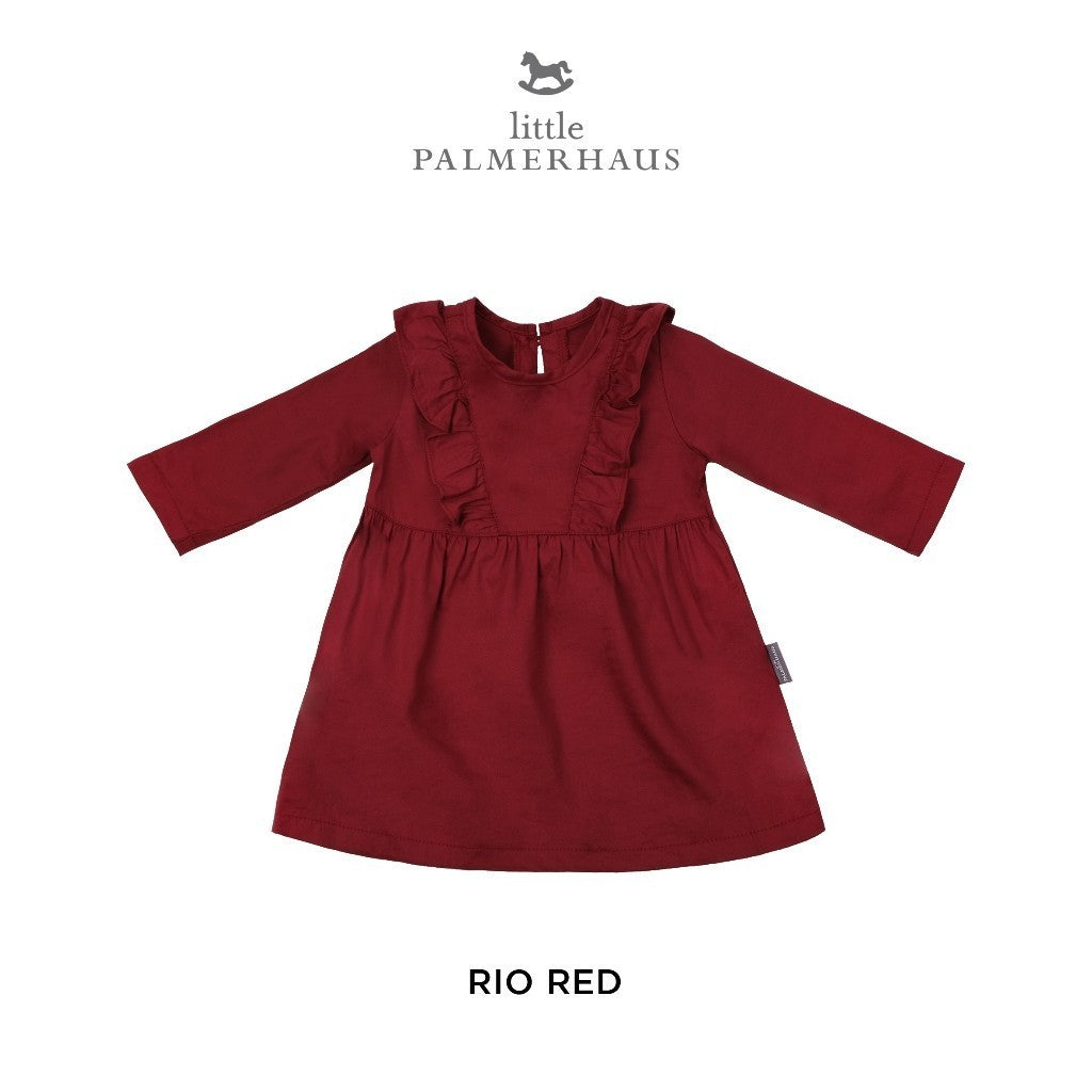 Little Palmerhaus - Grace Ruffle Dress (Dress Bayi Perempuan)