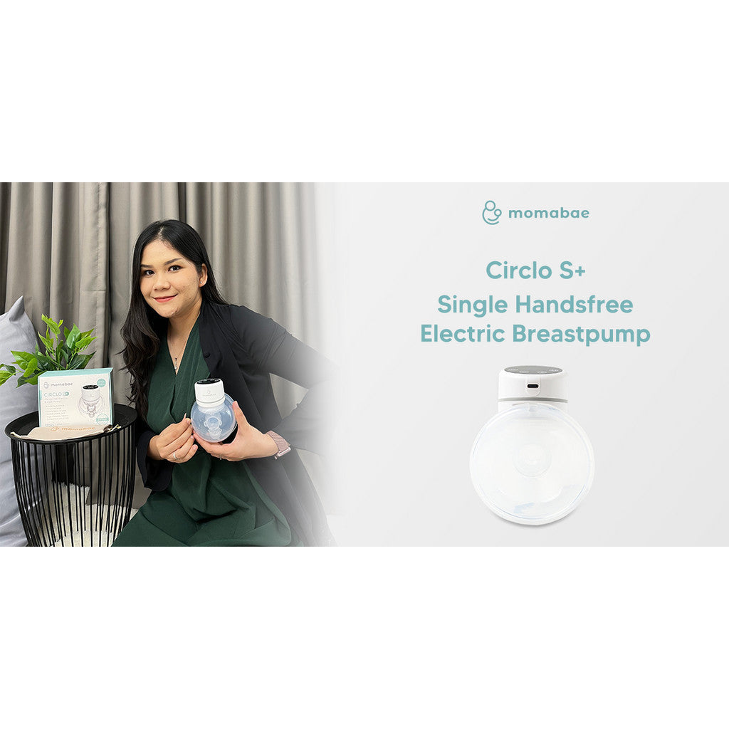 MOMABAE – CIRCLO S+ Handsfree Breast Pump / Pompa ASI Elektrik / Breast Pump Electric / Pumping ASI Elektrik Portable
