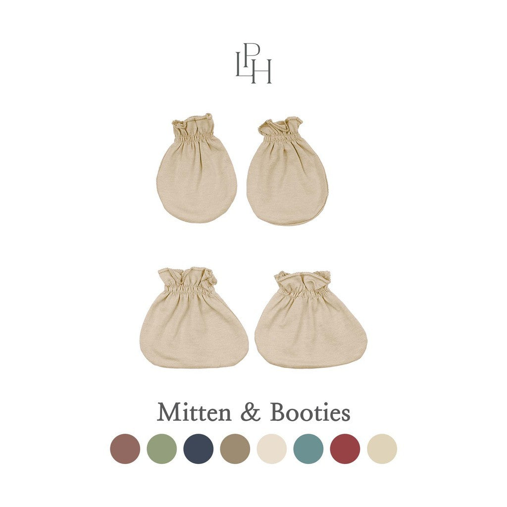 Little Palmerhaus - Cotton Mitten & Booties (Sarung Tangan dan Sarung Kaki Bayi)