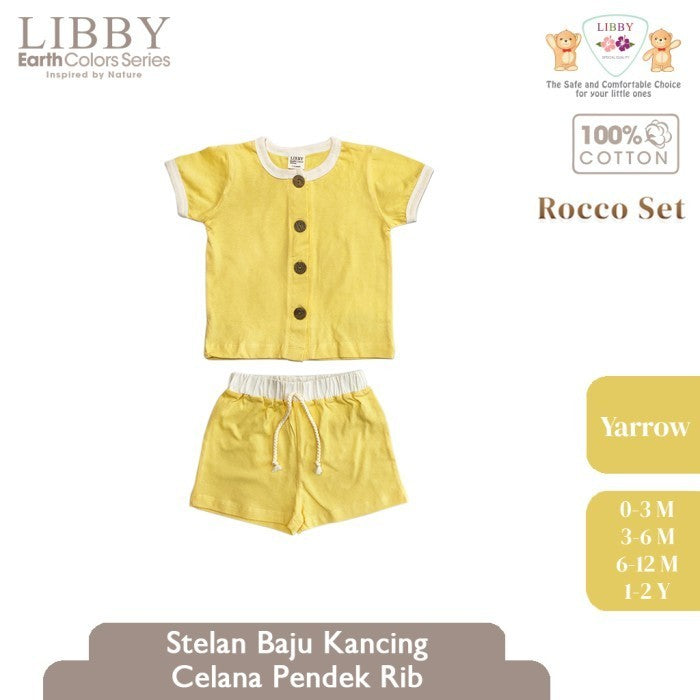 LIBBY Earth Stelan Rocco Set Pendek Celana Pendek Seri 2 (1stel/pack)