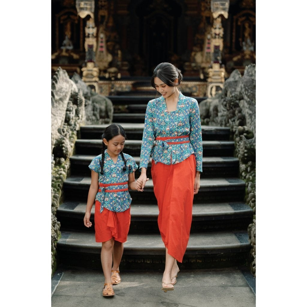 BOHOPANNA - KEBAYA SET - BATIK - Setelan Kebaya Anak - Kebaya